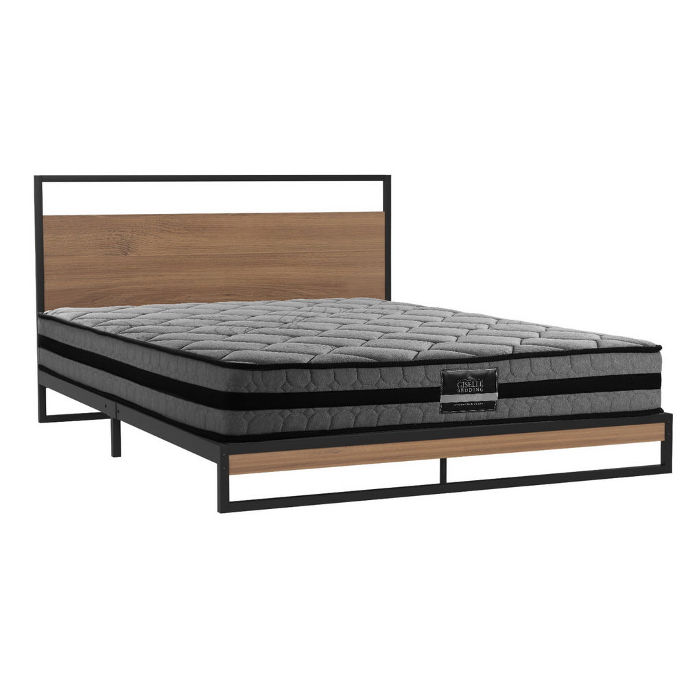 Artiss Dane Metal Bed Frame — Double Size Platform Base