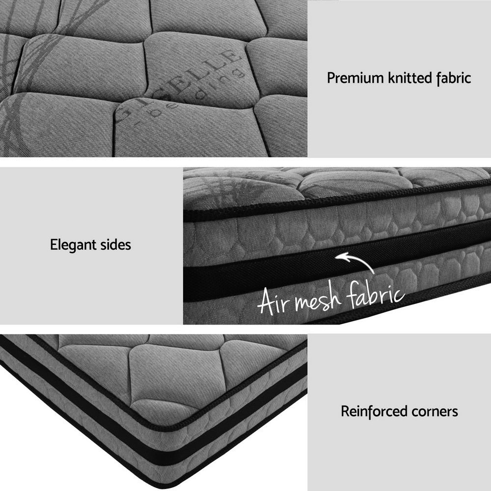 Artiss Dane Metal Bed Frame — Double Size Platform Base
