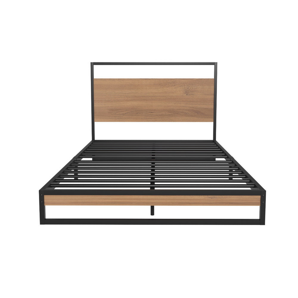 Dane Metal Bed Frame & Mattress Set — Single