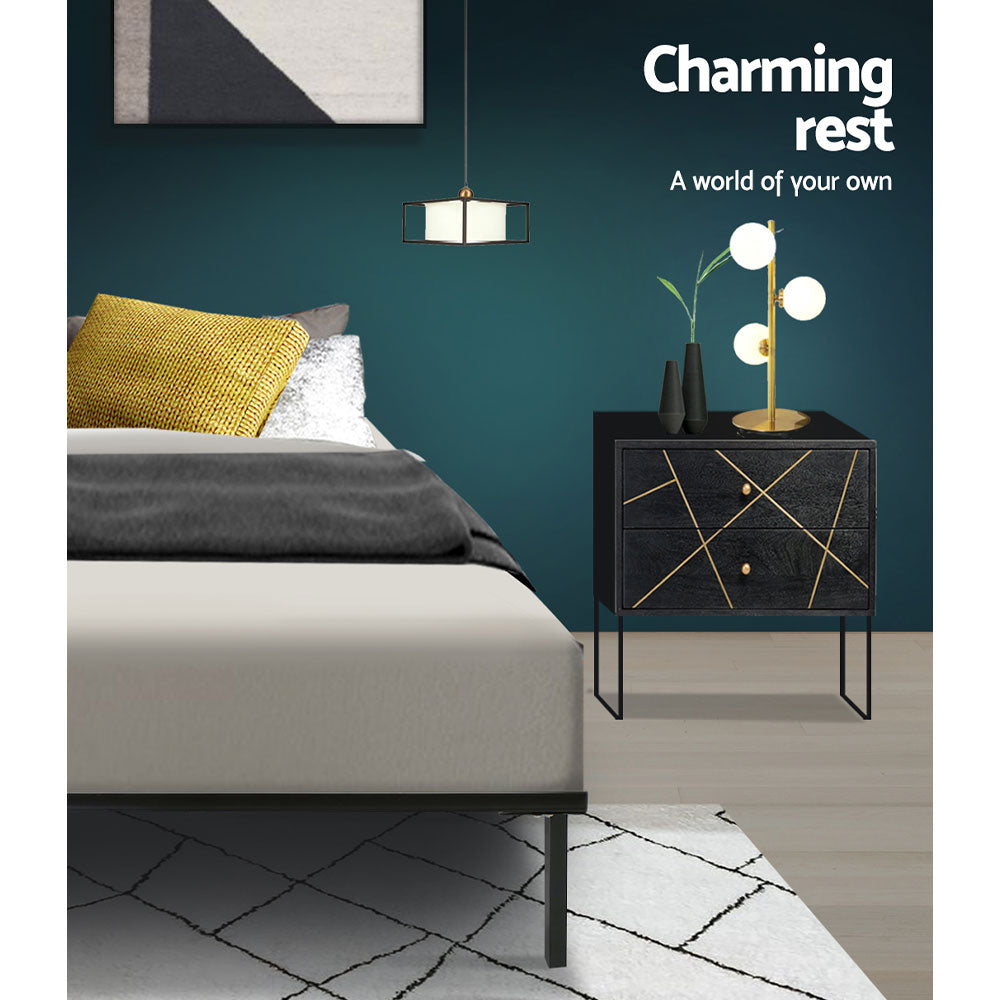 Ted Metal Bed Frame — Double