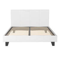 Neo Metal Bed Frame — Double, White