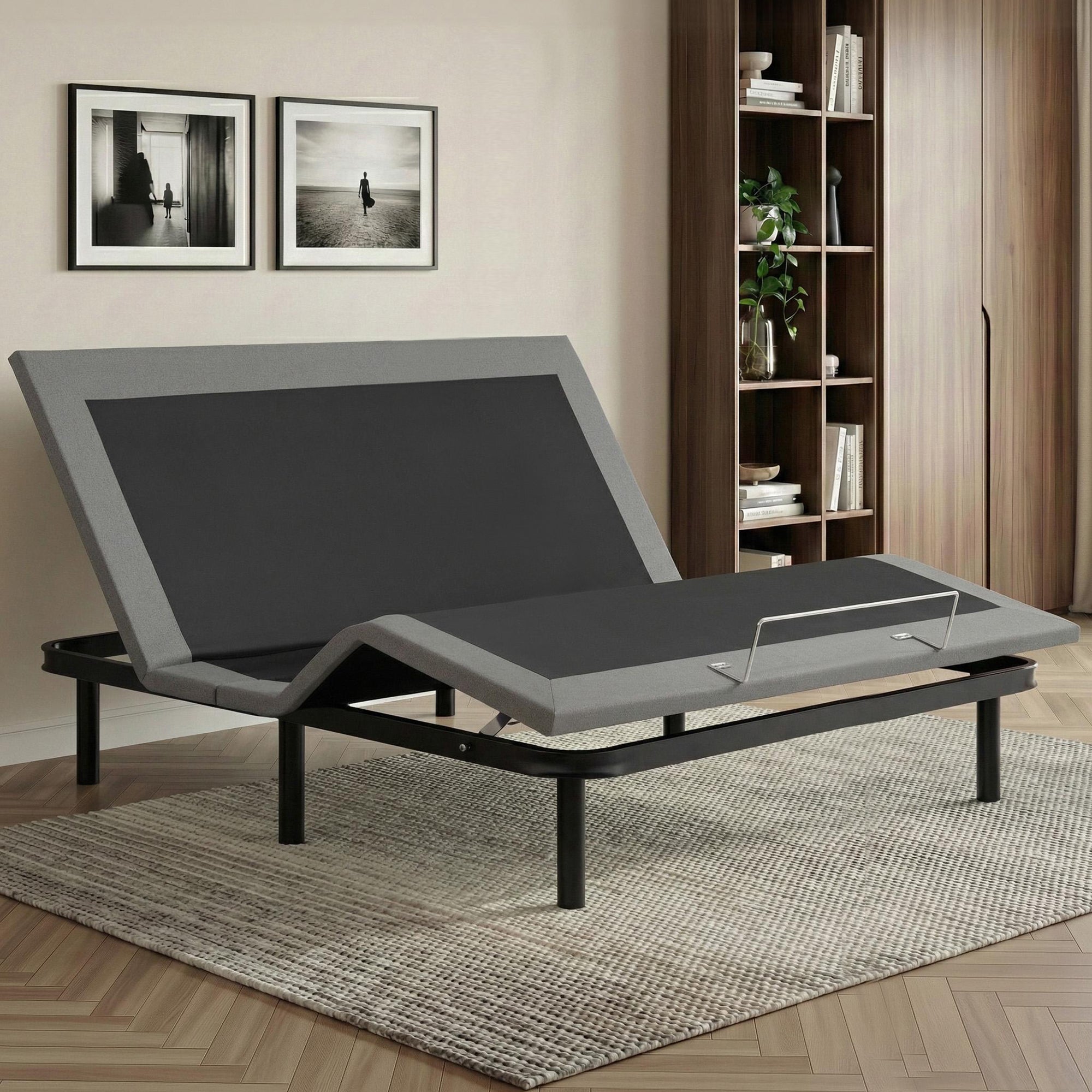 Artiss Electric Adjustable Bed Frame — King, Zero Gravity with Wireless Remote
