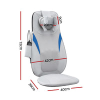 Livemor Full Back Massage Cushion 3D Kneading Heating Massage Seats