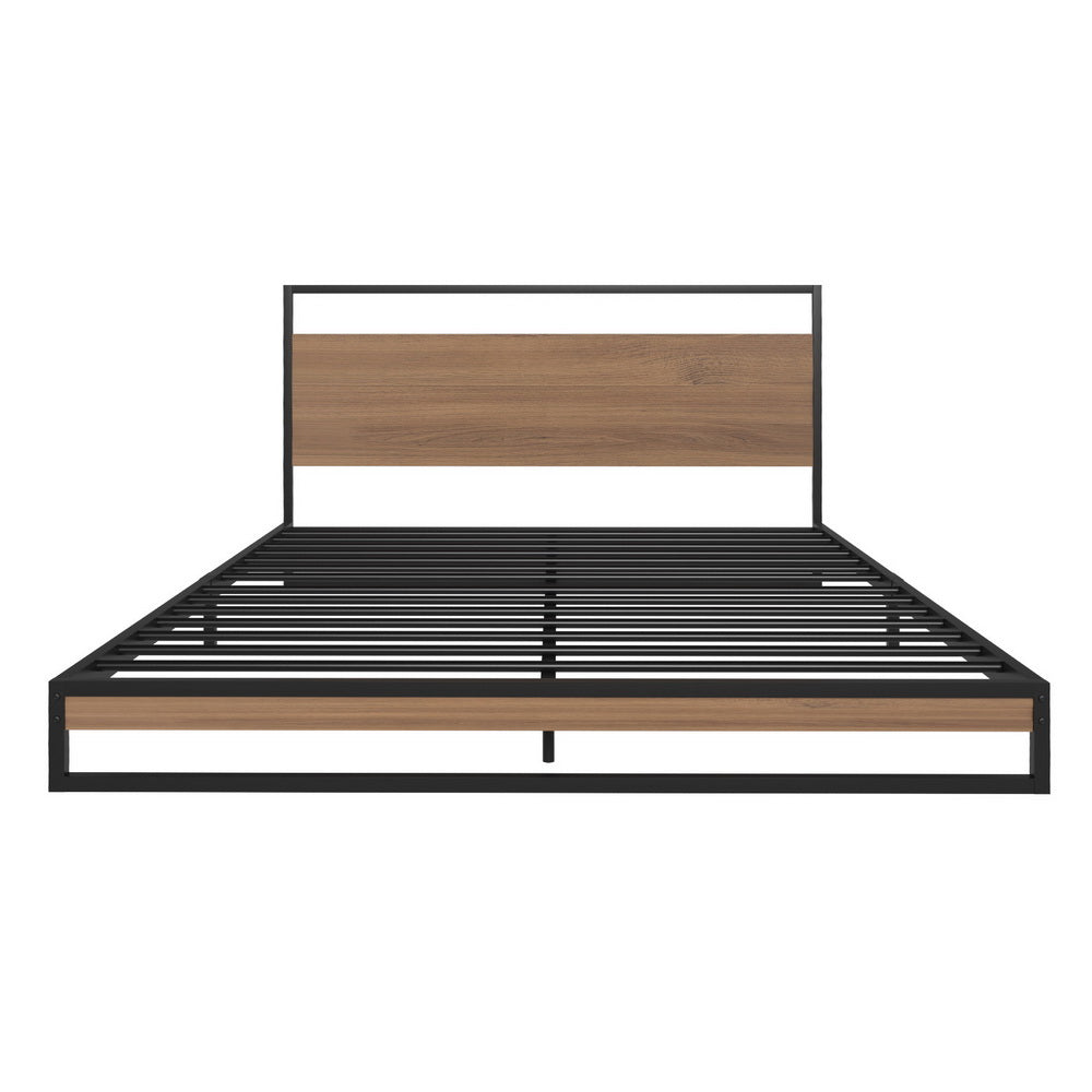 Artiss Dane Metal Bed Frame — Double Size Platform Base