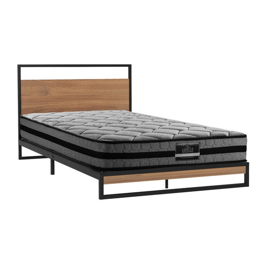 Artiss Dane Metal Bed Frame — King Single Platform Base