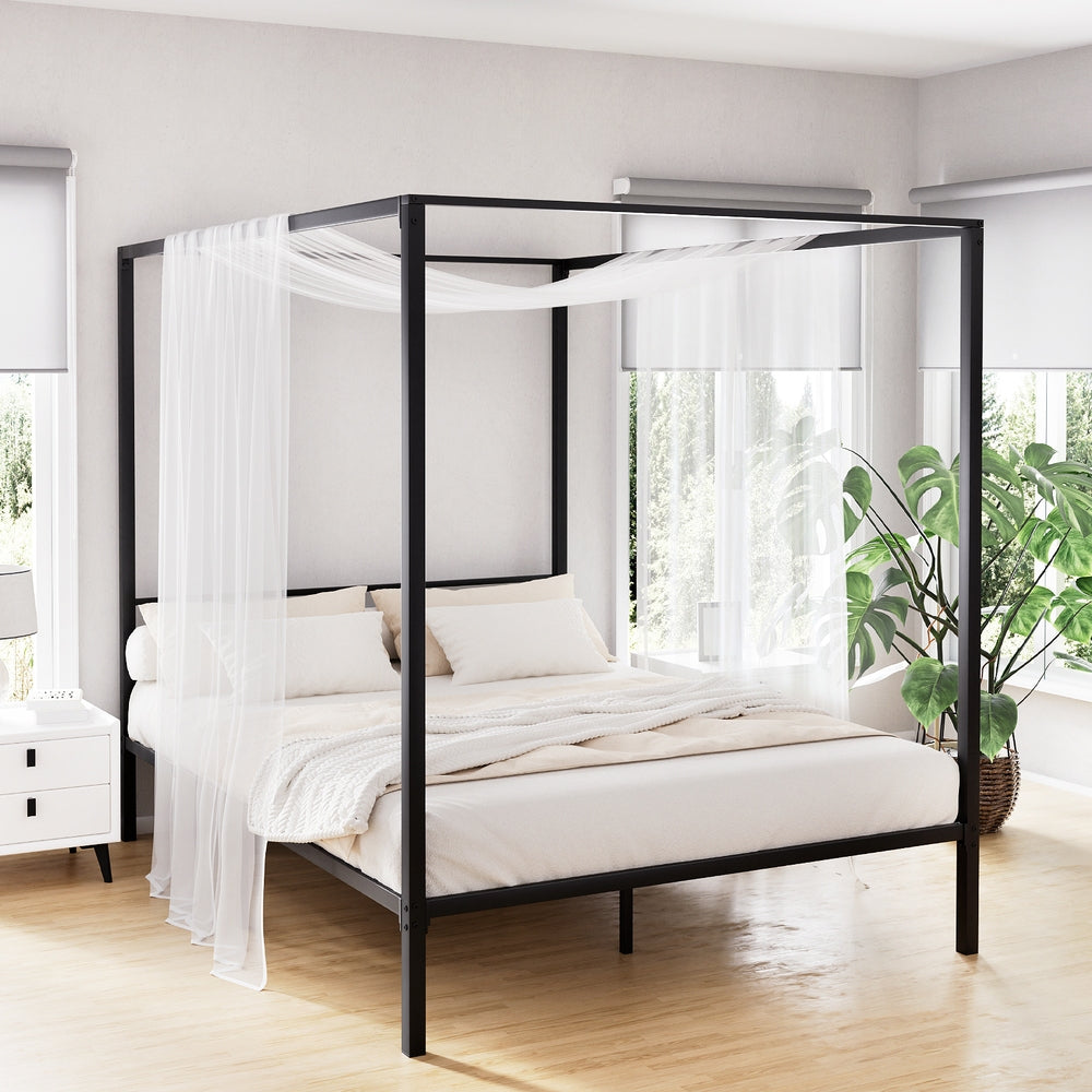 Pochy Metal Bed Frame — Double