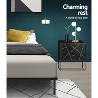 Ted Metal Bed Frame — Double