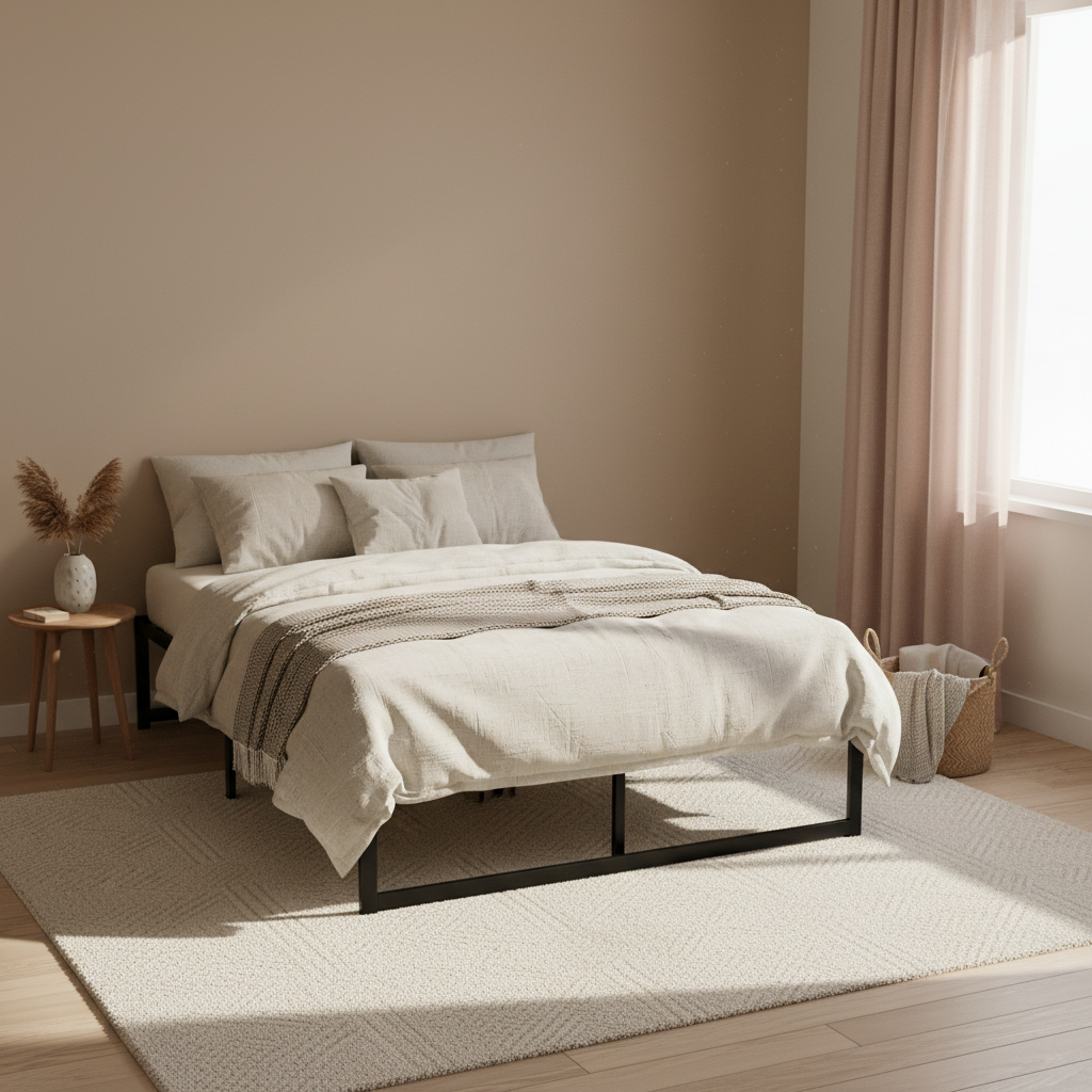 Tino Metal Bed Frame — Double