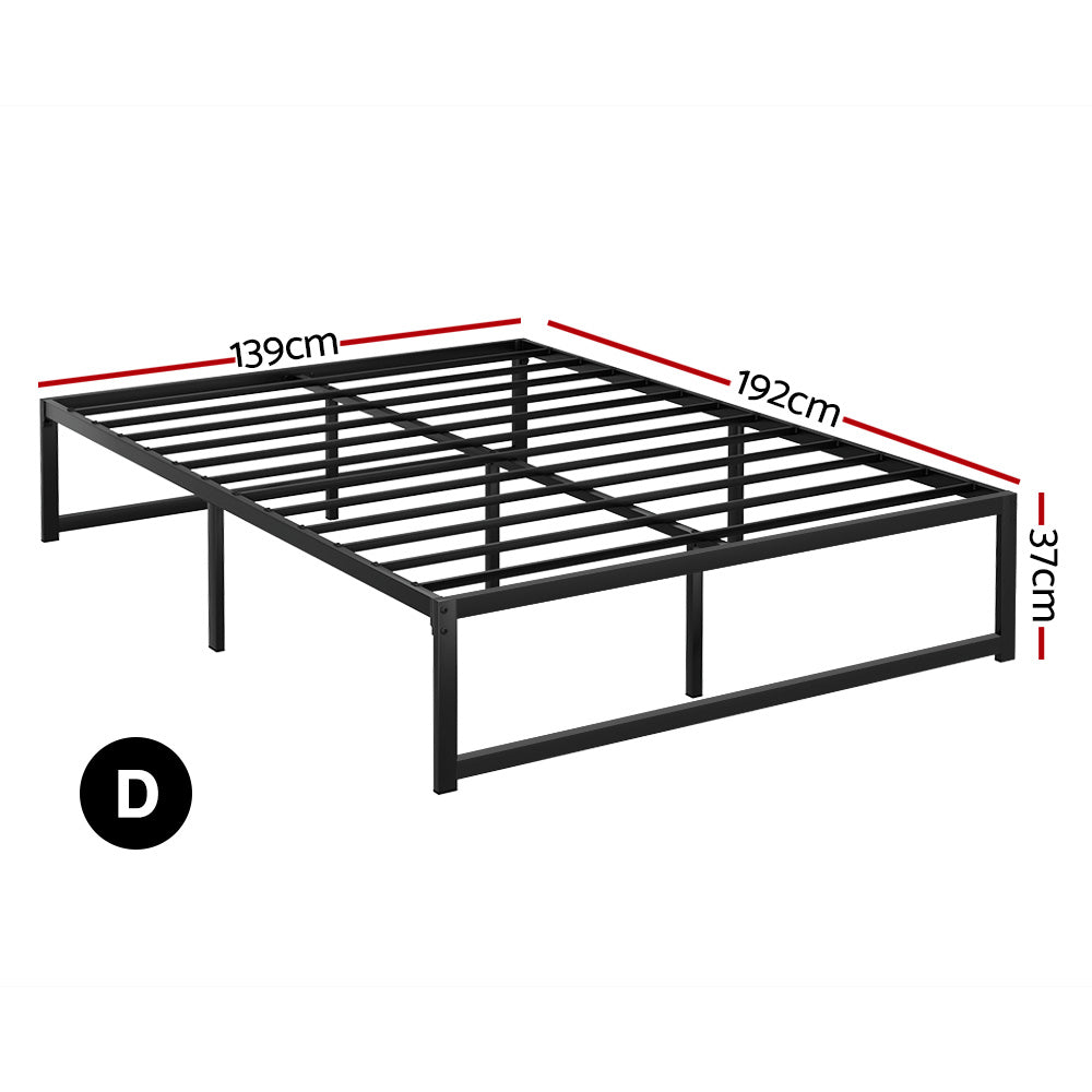 Tino Metal Bed Frame — Double