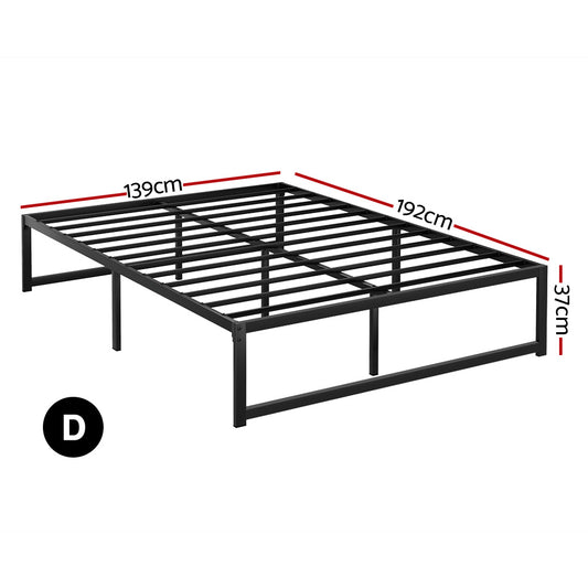 Tino Metal Bed Frame — Double