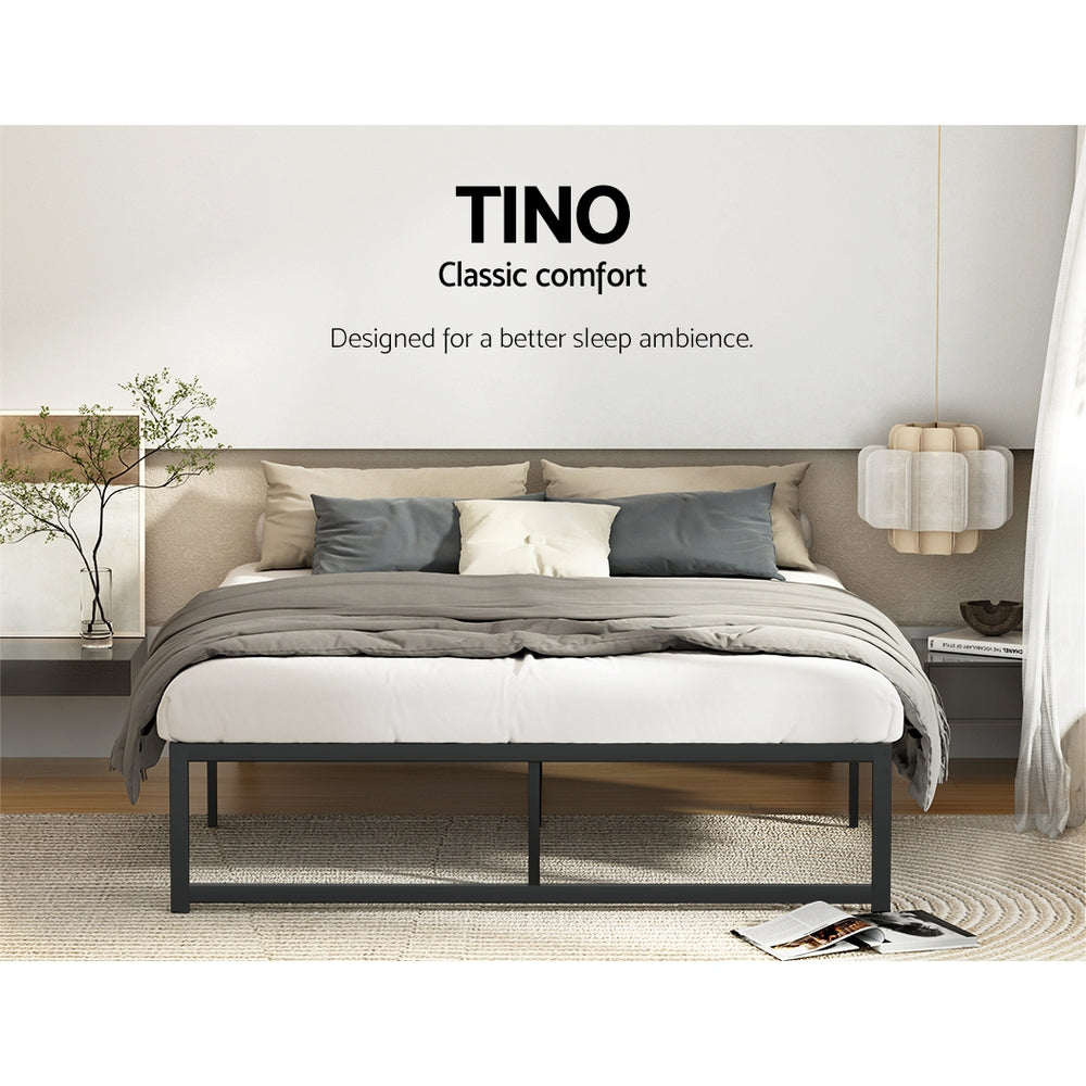 Tino Metal Bed Frame — Double