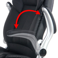 Artiss 8-Point Massage Office Chair — PU Leather Black