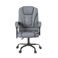 Artiss Executive Office Chair 4-Point Massage Adjustable Ergonomic Recline PU