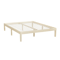 Bruno Pine Timber Bed Frame — Double