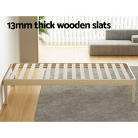 Bruno Timber Pine Bed Frame — Single