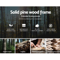 Rio Timber Bed Frame — Single, White