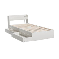 Aura Smart Storage Bed Frame — Single